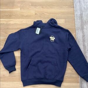 White Fox Boutique Navy Hoodie